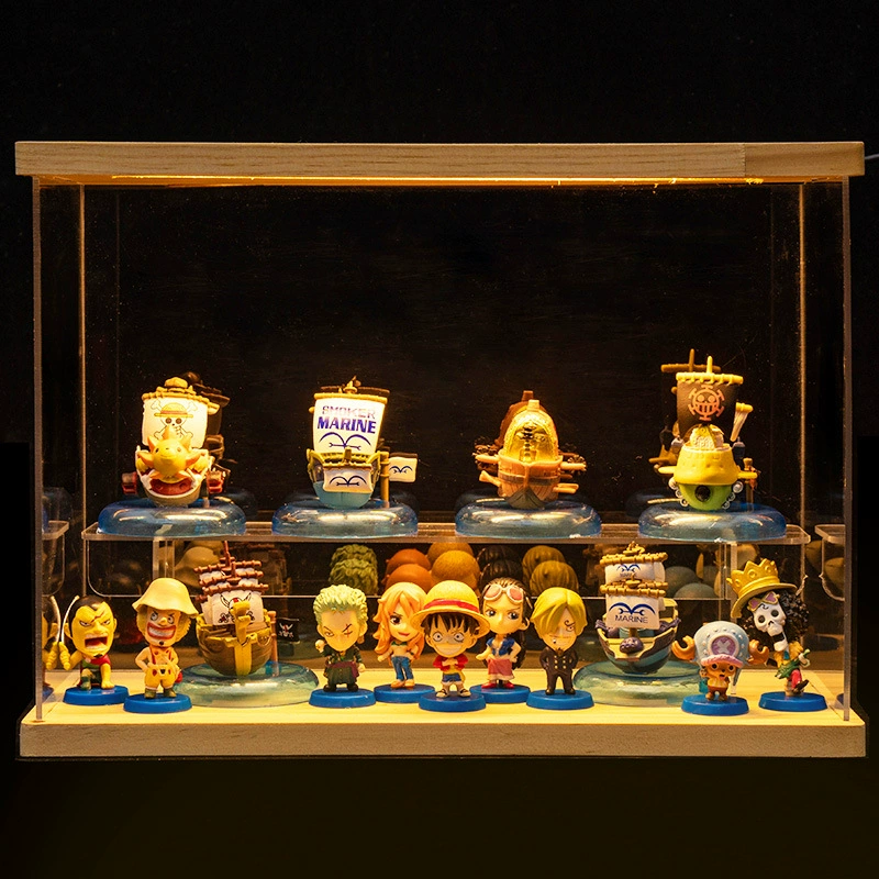 Комплект фигур One Piece: полный набор Лuffy Empress Peripherals Zoro Q Version Blind Box Doll, украшения, подарки на выпускной