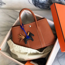 工厂严选手工蜡线Garden party花园包Togo牛皮商务手提包托特女包