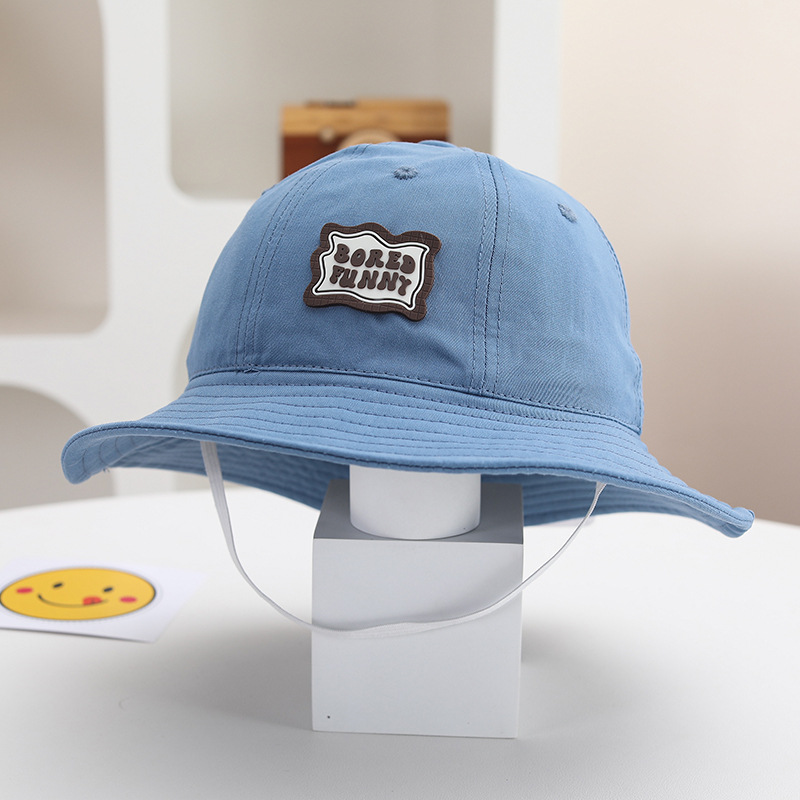 Sombreros para niños 2025 nuevo otoño invierno primavera otoño para niños coreanos mareas bebés engrosados sombrero pescador