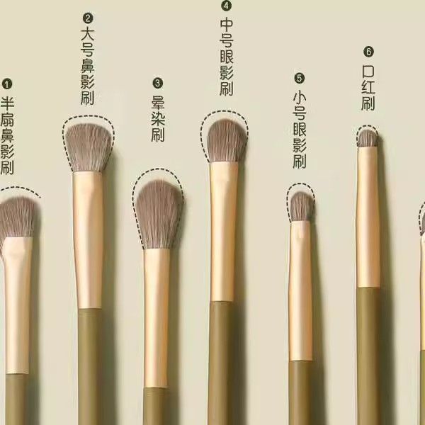 跨境全套眼部化妆刷套装眼影晕染鼻影刷遮瑕刷细节刷美妆工具批发|undefined