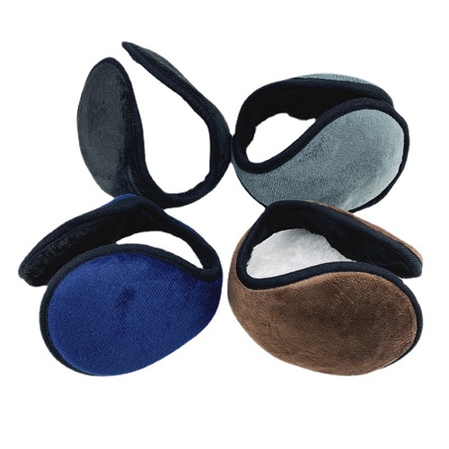 Men's Fleece Lined Thick Warm Ear Cover Winter Cycling Anti-Freeze Ear Muffs for Men and Women Ear Warm Hat