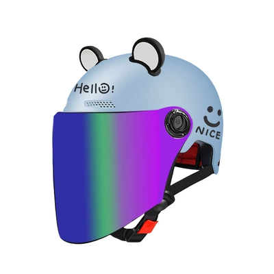 Motorcycle Safety Supplies | for All Seasons - new-national-standard-blue-changcai-free-cute-ears-one-size-fits-all