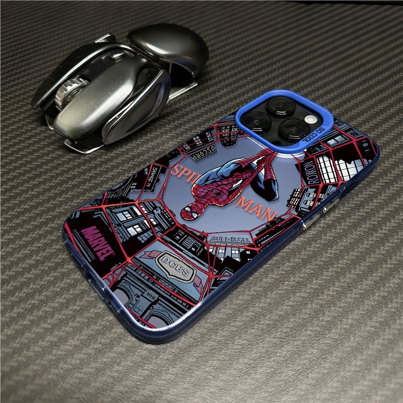 컬러풀 실버 IMD-Blue-Y274 스파이더맨