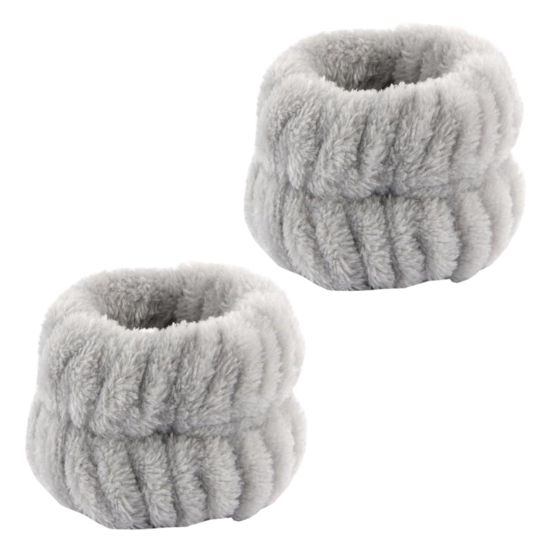 Transfronterizo coreano coral vellón deportes banda de pelo lavado impermeable color sólido absorbente lavado facial artefacto correa de muñeca traje de mujer