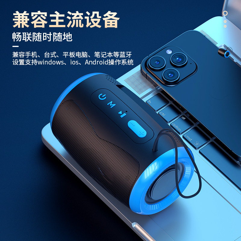 2025 新しい Bluetooth スピーカー高品質ミニ小型スピーカーサブウーファー屋外小型小型スピーカー車のコレクション|undefined