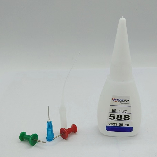 厂家直588强力瞬干胶 金属 橡胶 塑胶材质快速粘接 环保 无白化