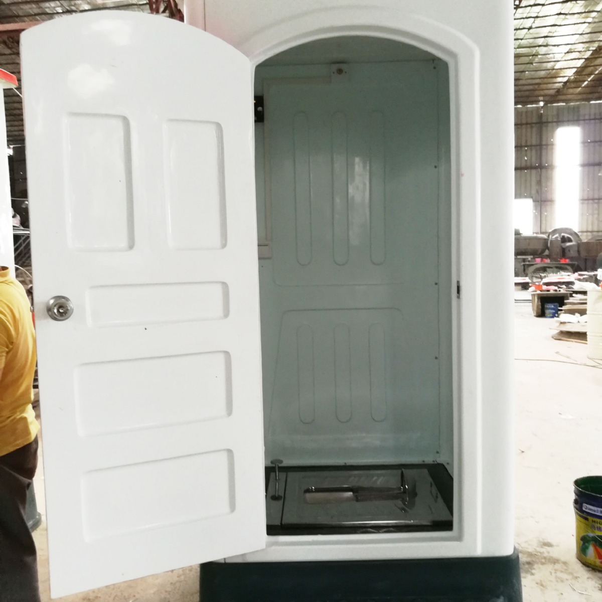 广东公共设施玻璃钢移动打包厕所流动厕所移动卫生间玻璃钢厂家