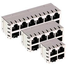 ���ҹ�ӦMolexͬ��8P8C 2XN��ڶѵ�RJ45ģ�黯���������