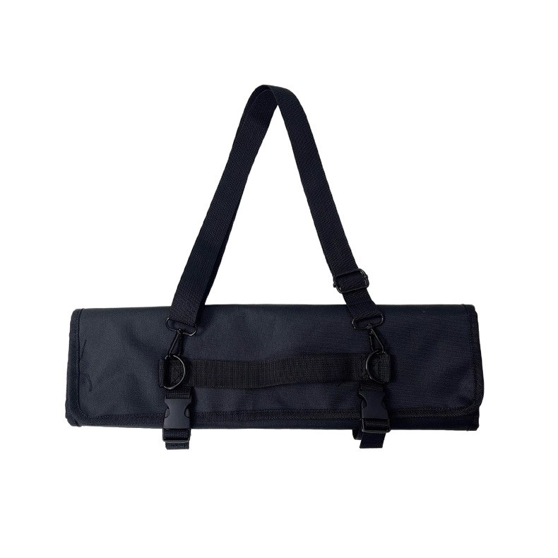 Bolsa de almacenamiento de cuchillos transfronterizos Oxford tela portátil bolsa de almacenamiento de cuchillos de comedor occidental de gran capacidad bolsa de cocinero portátil
