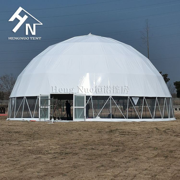 15米直径球形帐篷江苏汽车发布会展览篷房跨境户外帐篷 Dome tent