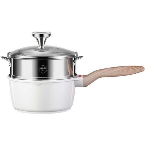 SSGP milk pot non-stick pot baby milk cooking ceramic frying pot small steamer home kitchen baby food supplement pot