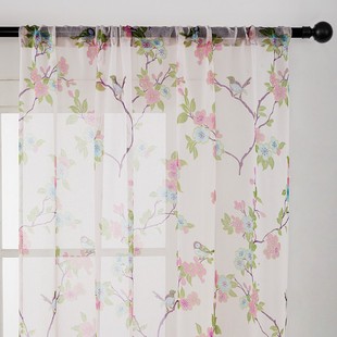 OEM finished digital printing window screen cross-border Amazon curtain foreign trade curtain fabric high precision curtains