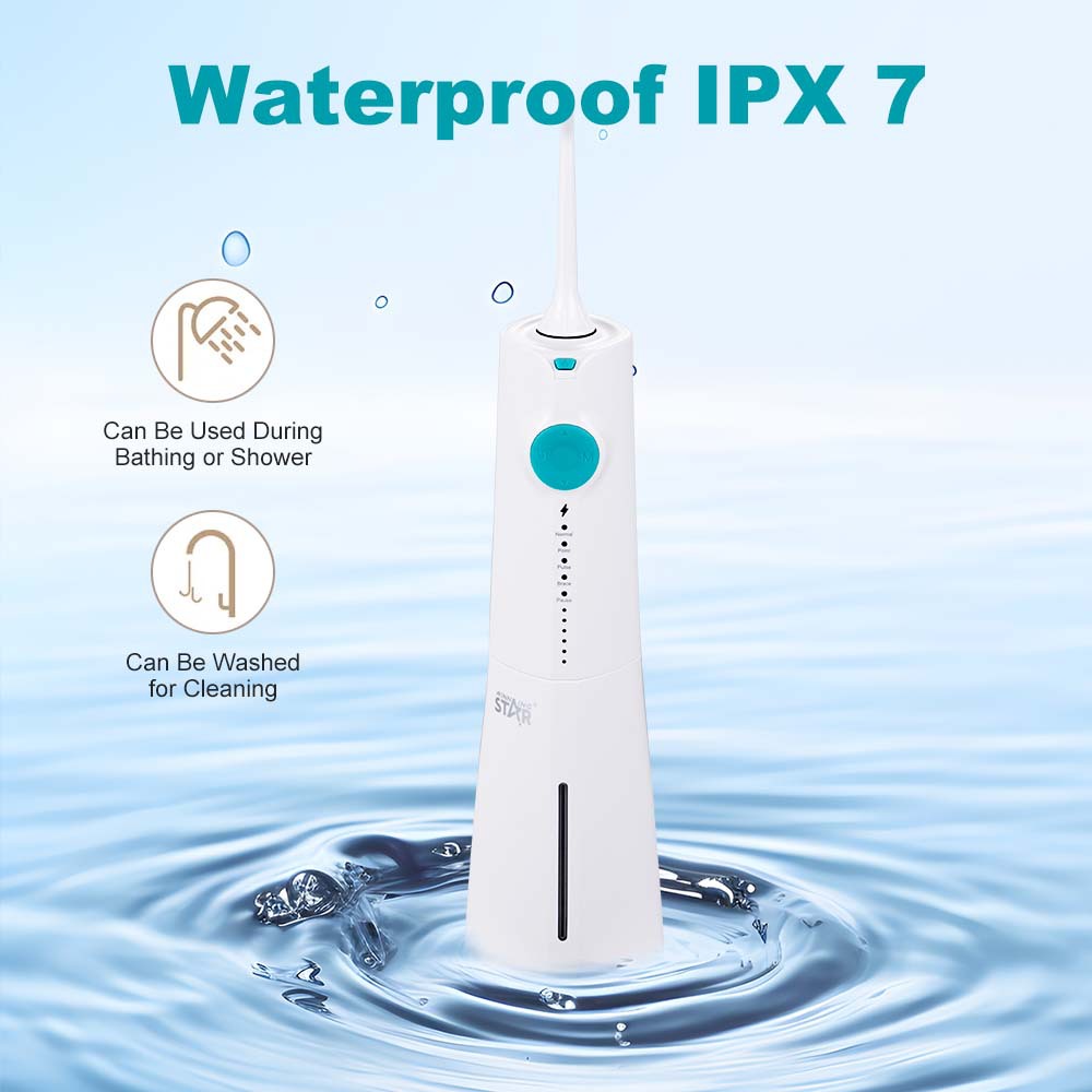 WINNINGSTAR TYPE-C transfronterizo hogar impermeable cinco modos de limpieza lavado de dientes Water Flosser