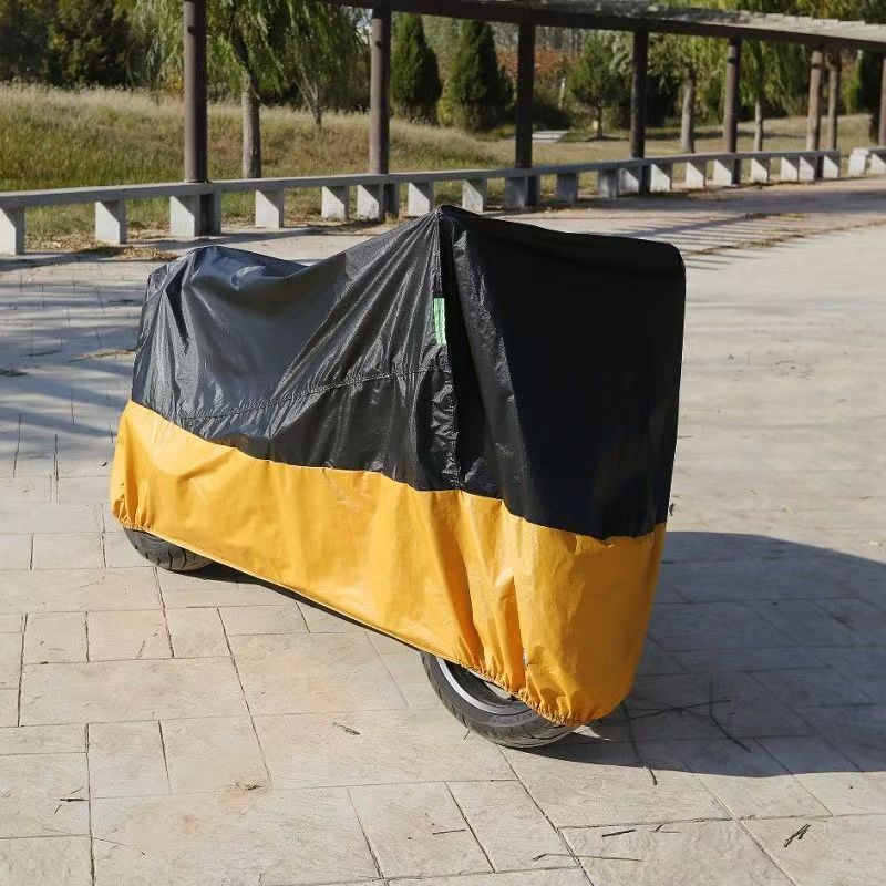 Protector de lluvia para motocicleta eléctrica engrosada transfronteriza, protector solar, batería, ropa para automóvil, cubierta para automóvil, a prueba de polvo, universal en todas las estaciones