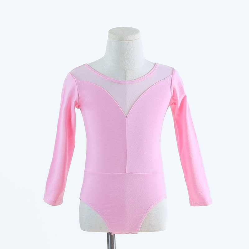 Niños danza uniformes malla empalme ropa de entrenamiento adorable ropa de baile confortable ropa de ballet transpirable image 18