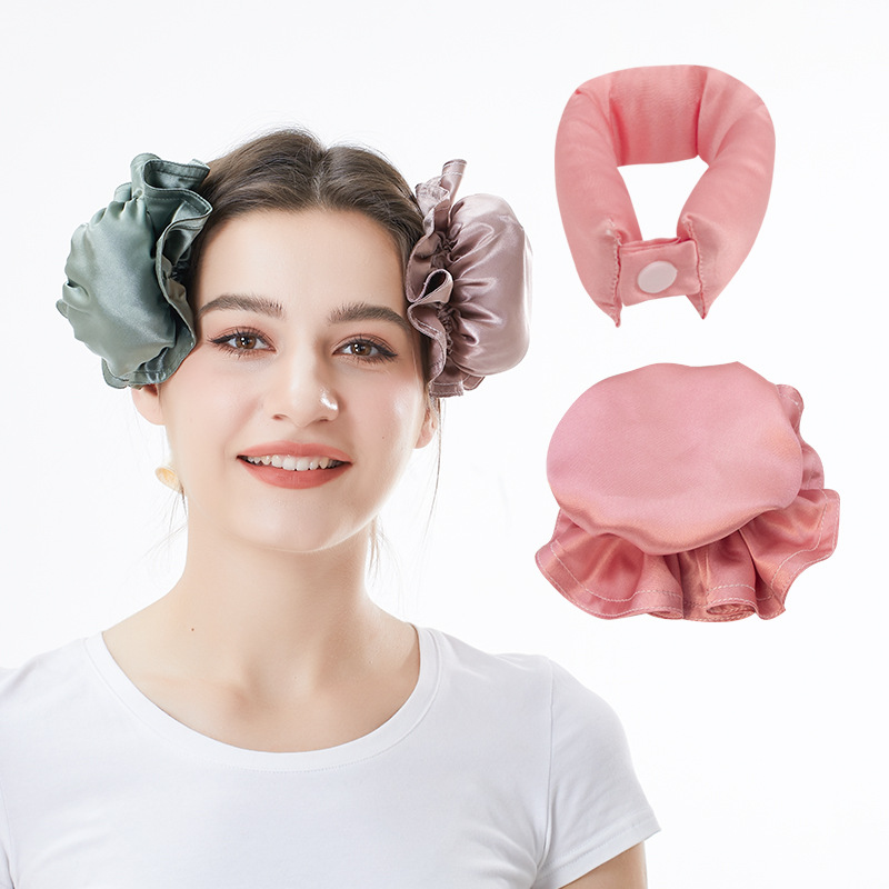 Rizador de Pelo sin Calor Nezha, Nuevo Estilo Transfronterizo, Herramienta para Rizar el Cabello Mientras Duermes, Herramienta para Peinar el Cabello con Ondas Grandes, Juego de Cubiertas para Rizar