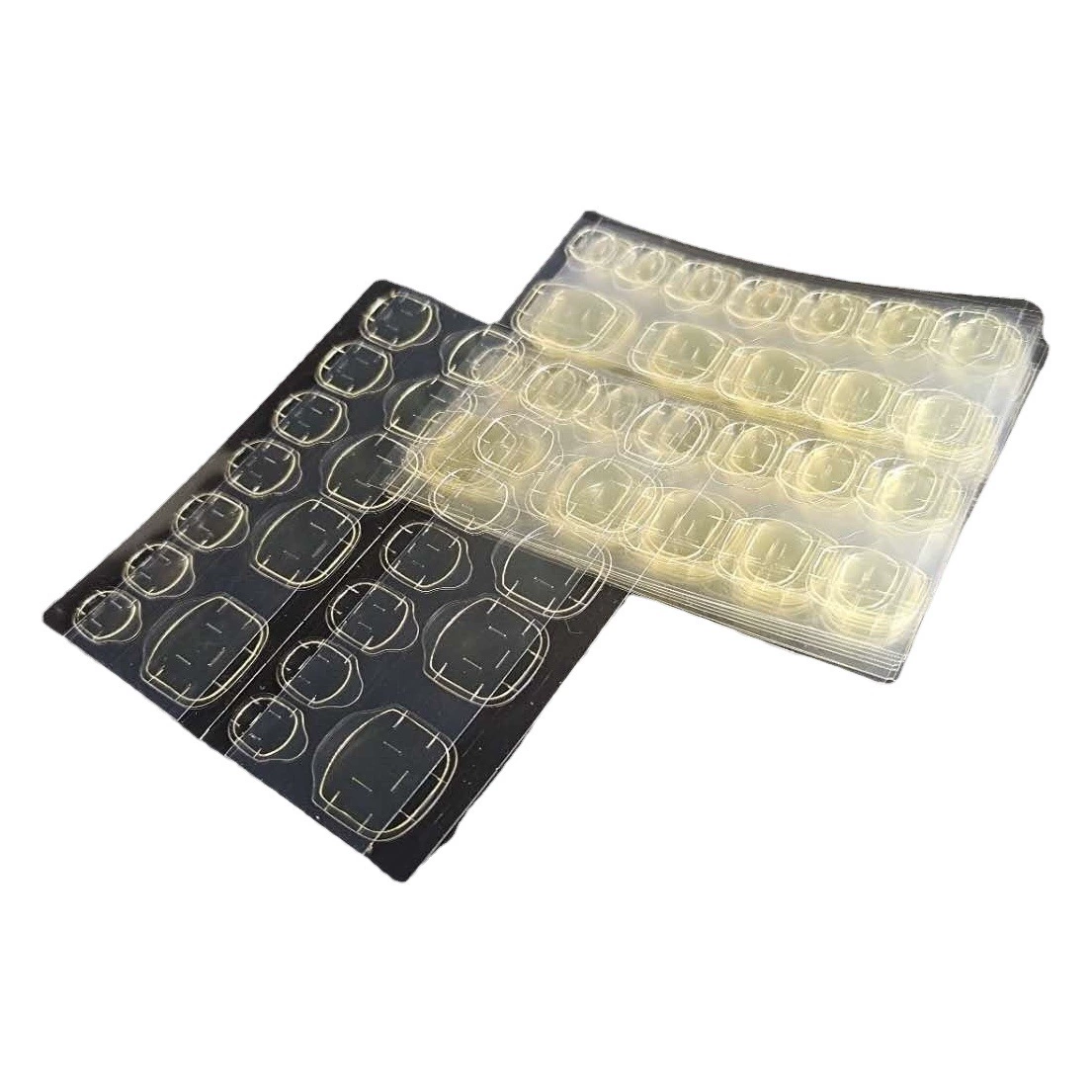 Набор для нейл-арта: клей-желе для накладных ногтей, улучшенный двусторонний клей с повышенной адгезией, синий и желтый клей, оптом от производителя, ручная работа