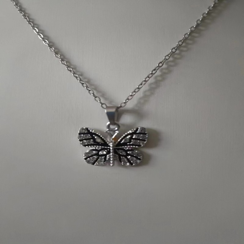 Exquisite Pendant Necklace Korean Style Micro Inlaid Versatile_voghion.com