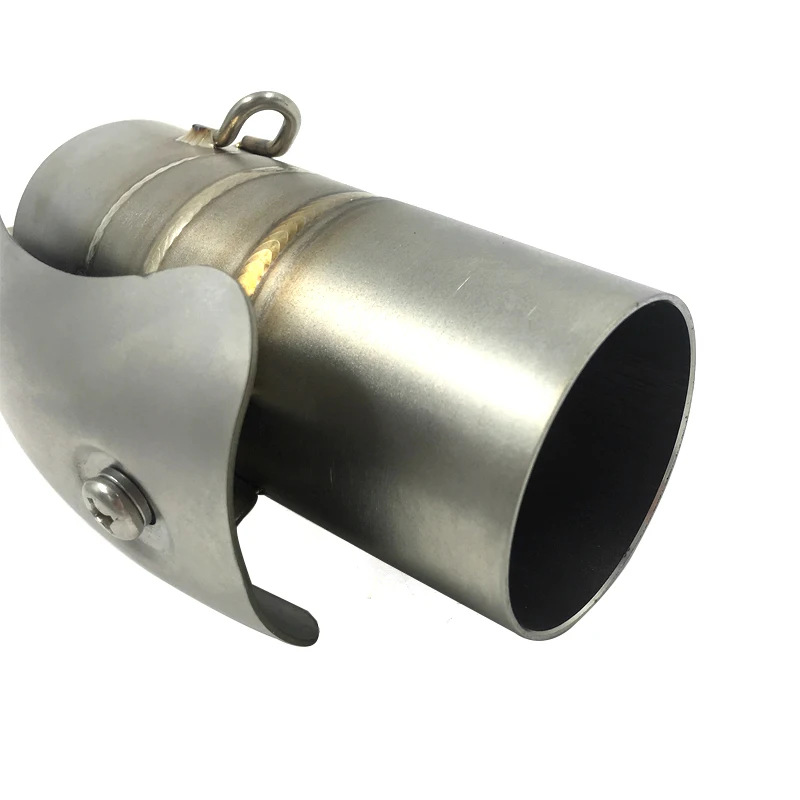 Suitable for Suzuki Gsxr1000 2012-2019 Motorcycle Modified Exhaust Pipe Stainless Steel Middle Section Transfer Exhaust