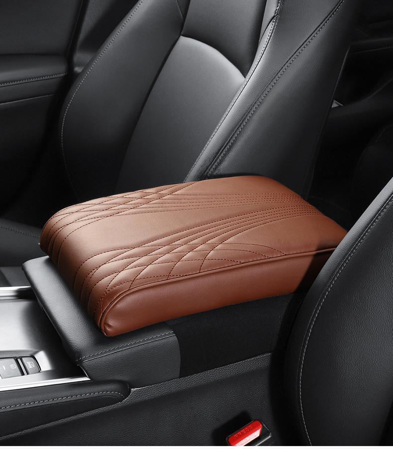 Car armrest box cushion memory foam heightening cushion universal armrest pillow central armrest box sleeve lengthened and widened and thickened