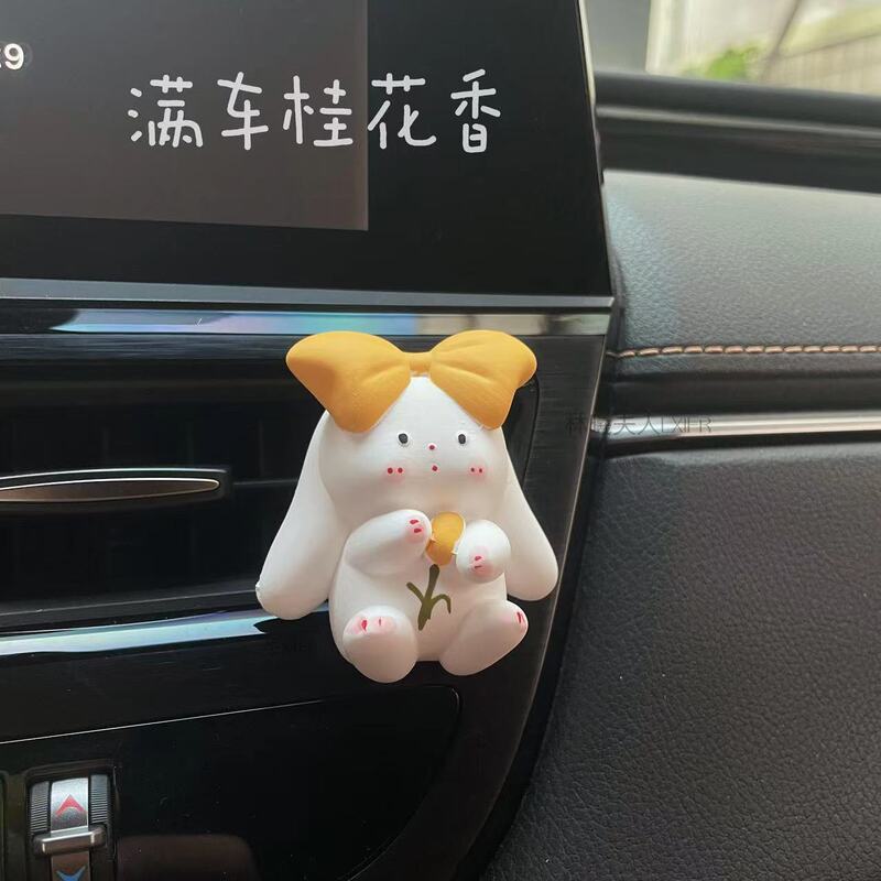 桂花車載香薫自動車円形吹出口装飾香水拡香石車内装飾品ベンツ雰囲気|undefined