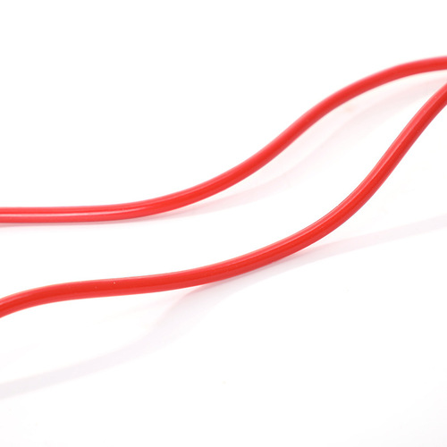 Direct Manufacturer Supply Simple Screw Wood Handle 2.5M Plain Color Rubber Jump Rope Fitness Fat Burning Weight Loss Exercise Equipment