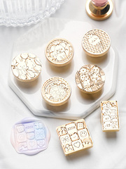 One piece for delivery in June new style fire paint copper head seal fire paint wax cute pet cute wind hand account seal head wholesale