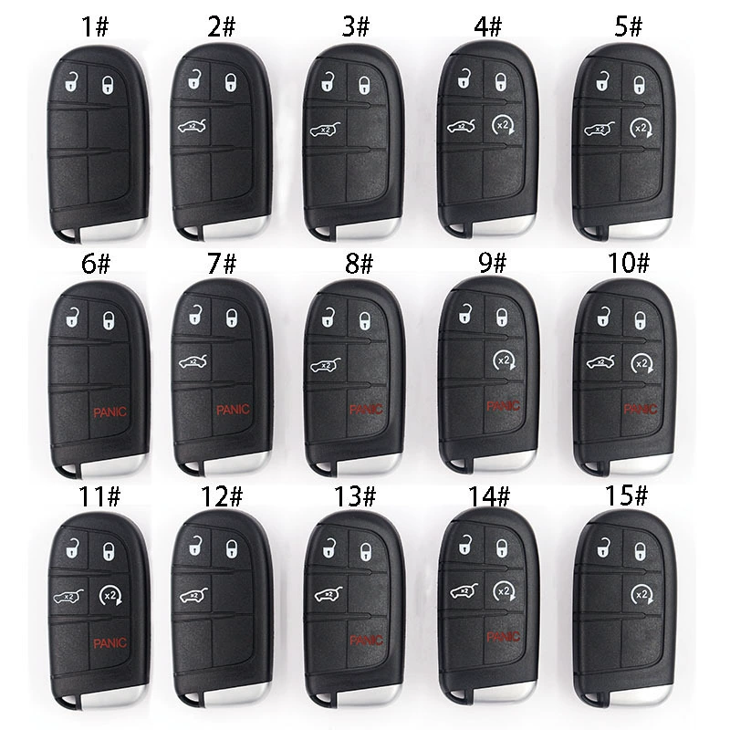 Подходит для корпуса смарт-карты Jeep JEEP Free Optical Dawn Qiku Chrysler, сменный корпус ключа дистанционного управления