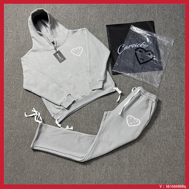2026 Cross-border E-commerce Foreign Trade Goods: Hoodies Heart-Style Jogging Sweatshirt Sets for Men and Women, Couple Sets