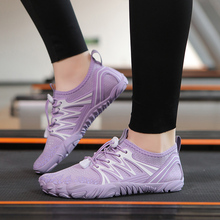 室内健身鞋男女跑步机鞋减震软底静音跳绳跳操鞋普拉提瑜伽鞋