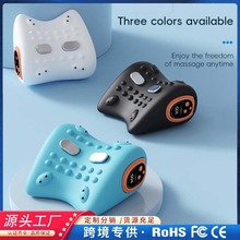 多功能脖子头部穴位按摩枕成人颈椎修复牵引便携式颈椎按摩器批发