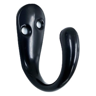 Factory Direct Supply Door Hanging Clothes Hook Cabinet Clothes Hook Alloy Metal Hook American Country Retro Hook Single Hook