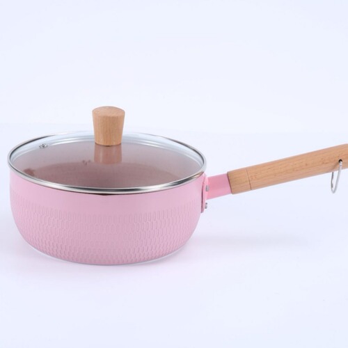 Cross-border e-commerce medical stone small milk pot Japanese-style snow pan medical stone non-stick pan baby food supplement non-stick pan