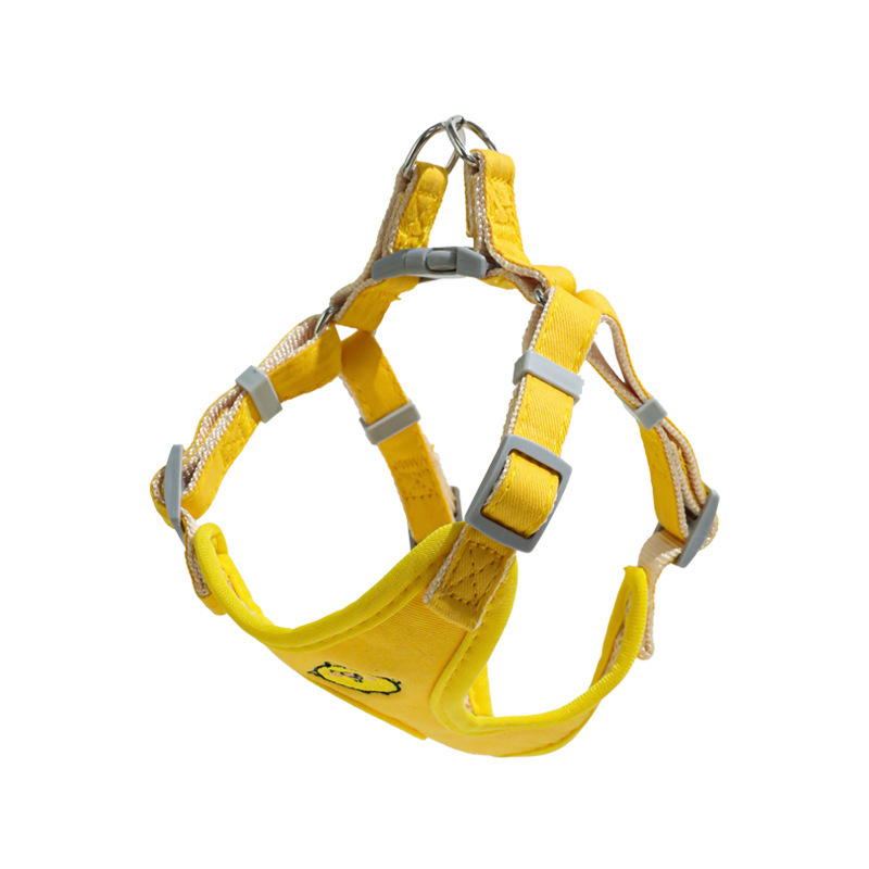 Z-estilo chaleco fuera para pasear al perro cuerda para el pecho y la espalda correa para el perro bordado de dibujos animados para perros correa para el pecho y la espalda suministros para mascotas