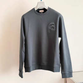 正确版原标现货HE家25新款马鞍钉贴饰套头卫衣休闲宽松男女同款