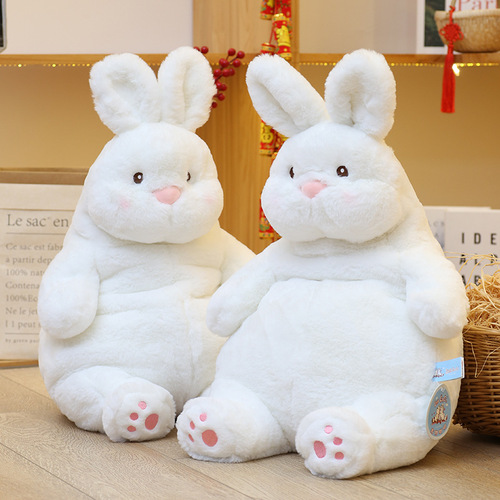 Lazy Rabbit Pillow Cute Plush Toy Seth Soft Red Panda Play Doll Cute Sleeping Doll