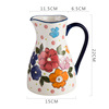 Huafu 2L large -capacity cold kettle home high -temperature hot cold water pot milk pot milk bottle flower bottle flower flower arrangement ornament