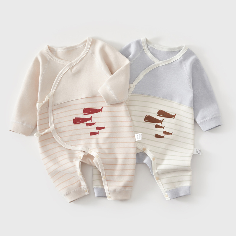 Newborn Clothes Autumn Butterfly Clothes Baby Jumpsuit Korean Men's and Women's Baby Clothes Hare Clothes Baby Clothes