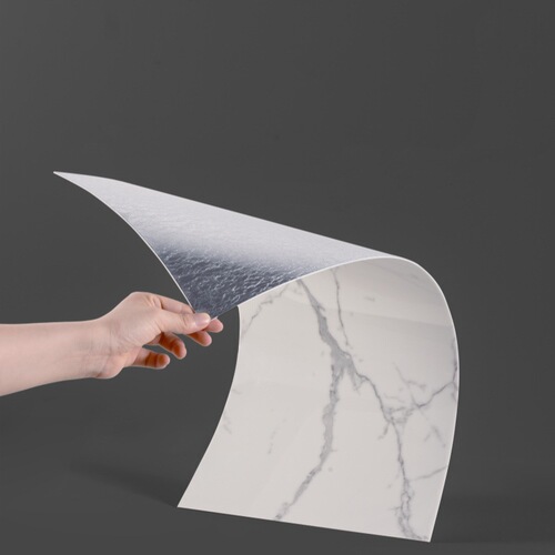 Self-adhesive Tile Sticker for Charming Wall Repair, Hiding Imperfections, Filling Holes, Waterproof 3D Marble Aluminum Composite Panel Wall Decal