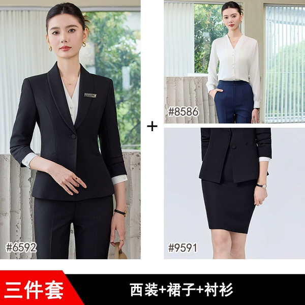 Classic suit jacket, shirt
