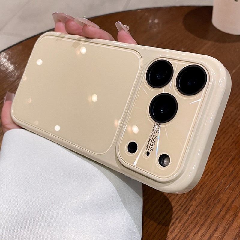 Ultrasound Aurora gran ventana película de lente para Apple17promax caso de teléfono iPhone16 todo incluido caso a prueba de caídas