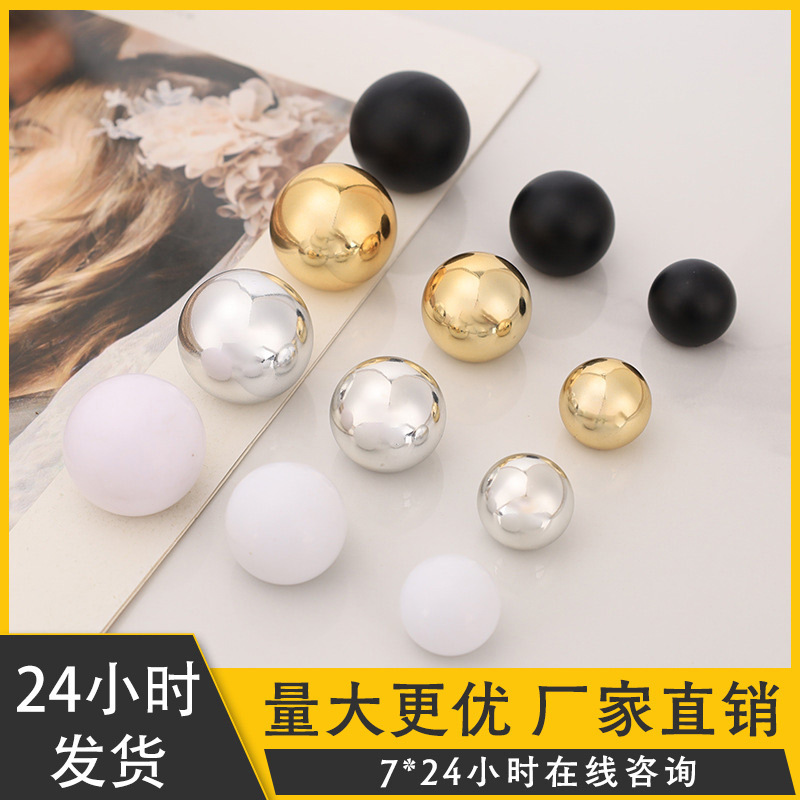 Glossy Handle Simple Single Hole Plastic Electroplating Modern Bathroom Cabinet Furniture Accessories Small Handle Furniture Handle Glossy Handle Simple Single Hole Plastic Electroplating Modern Bathroom Cabinet Furniture Accessories Small Handle Furniture Handle