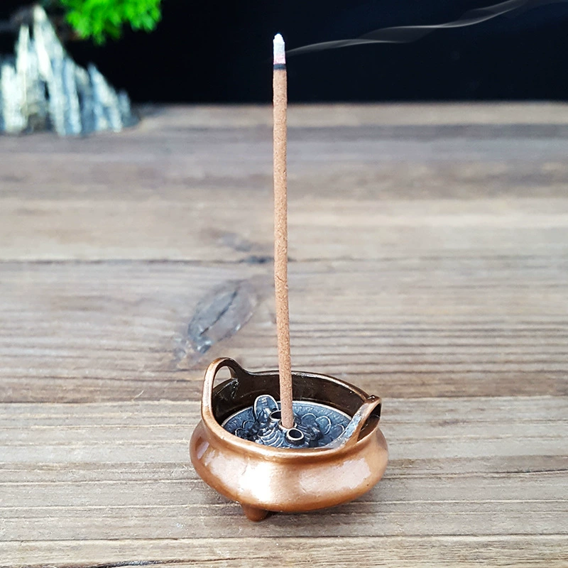 Jinchan трехногая мини-курильница Домашняя крытая сандаловая печь для поклонения Будде