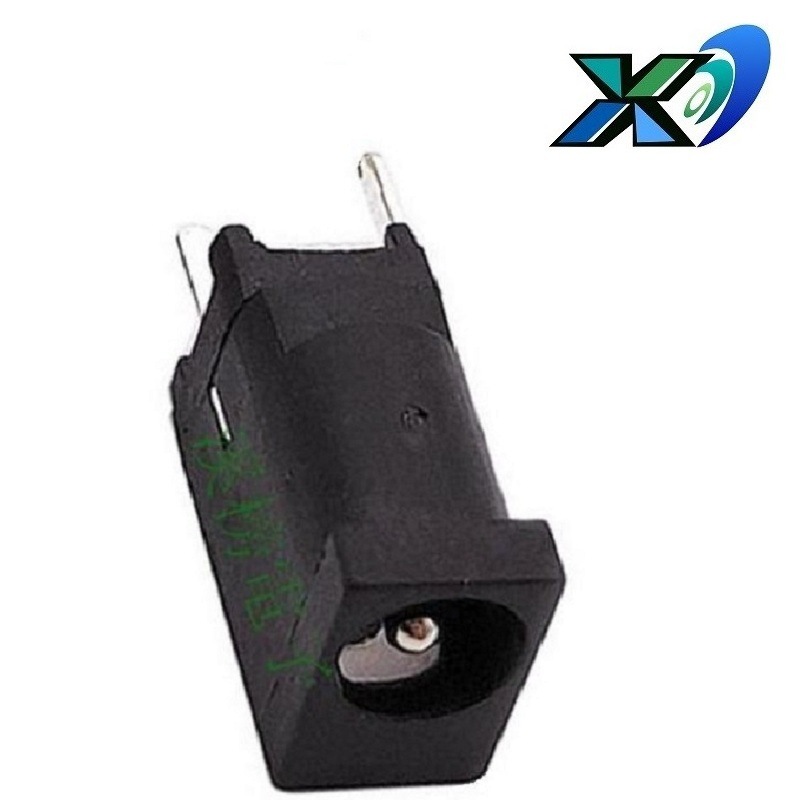 插件DC接口立式1.3针  立式插件DC插座1.0针  迷你DC母座立式三脚