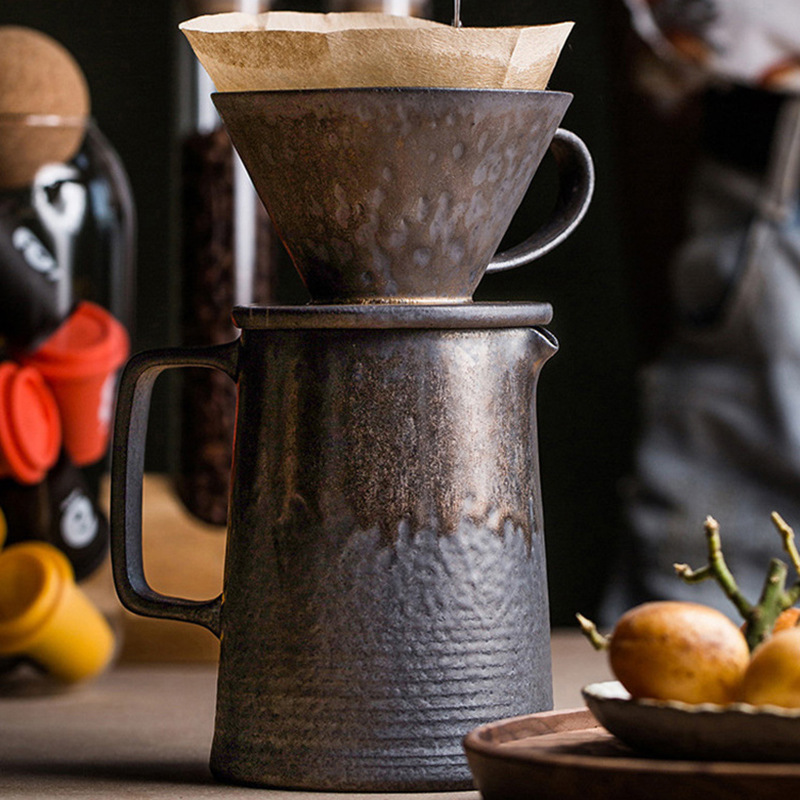 ceramic retro coffee filter for home use