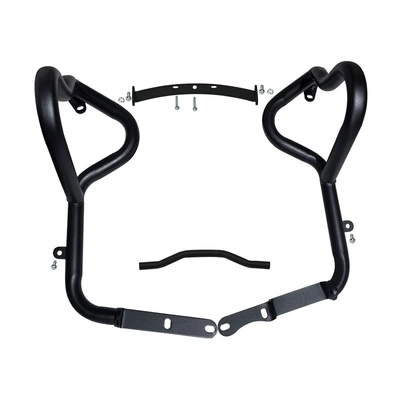 bumpers, foldable backrest, rear rack: Motorcycle bumper