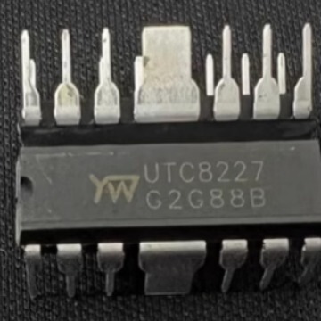 UTC8227 package DIP-14 low frequency power amplifier dual audio amplifier chip YW brand