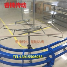 供应轨道槽口向下工件在上喷涂线
