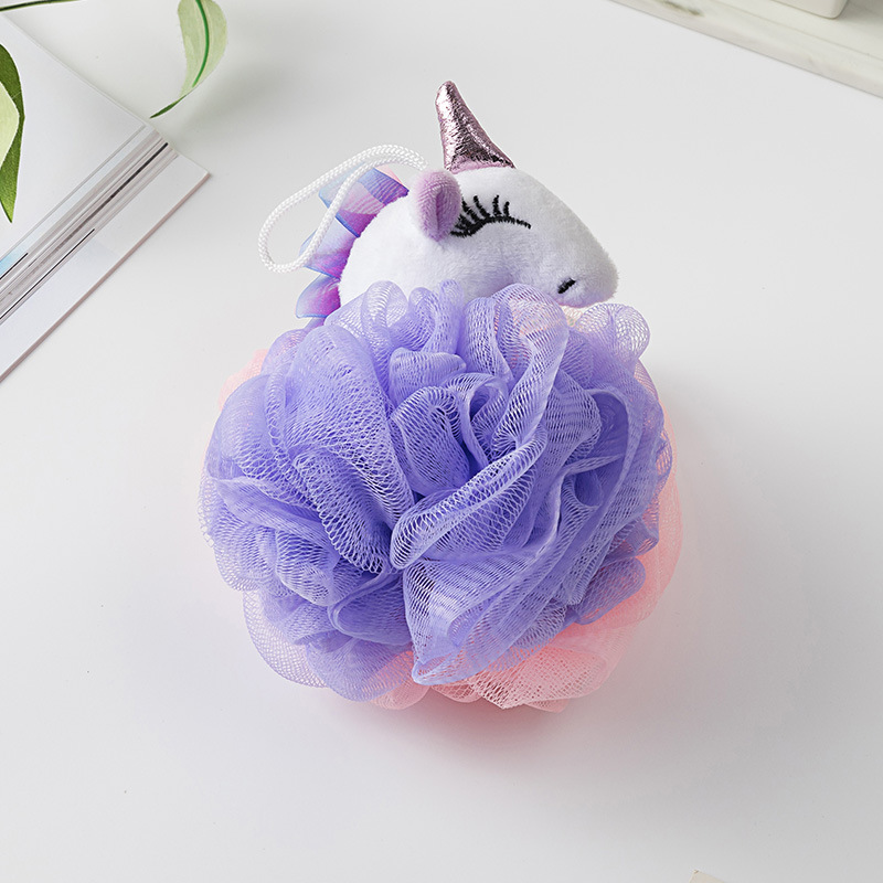 Flor de Baño de Animales de Amazon, Linda Bola de Baño de Dibujos Animados para Niños, Flor de Baño Femenina, Bola de Baño que No se Desmorona