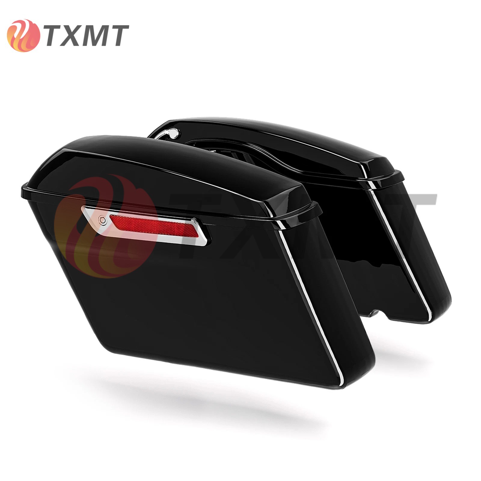 Suitable for Harley's New Road King Street Large Glide Modified Side Box Side Box Tail Box Suitcase 2014-2024